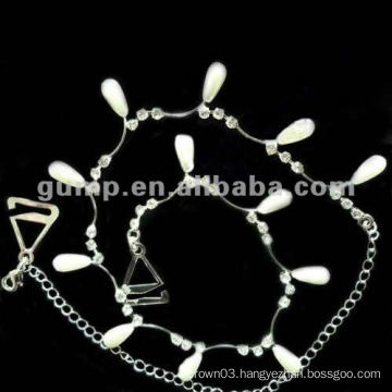 metal diamond bra straps ( GBRD0170)